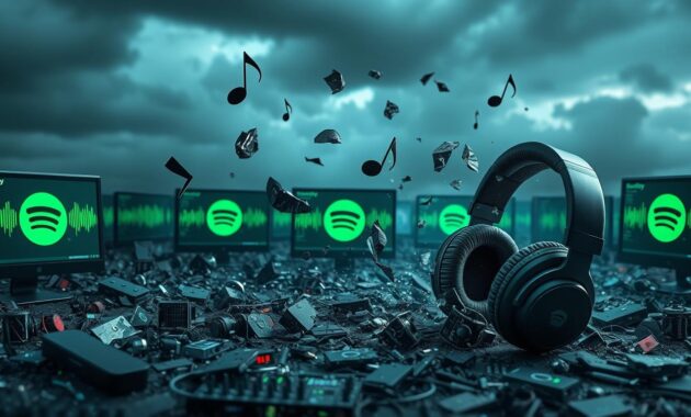 Spotify service disruptions