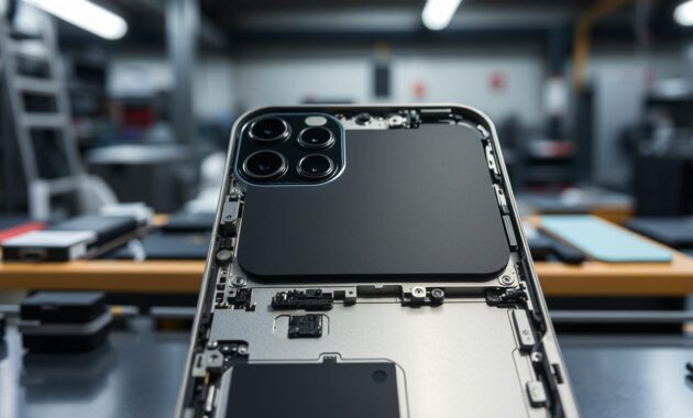 iPhone construction