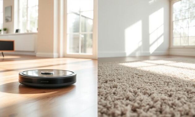 robot vacuum cleaning