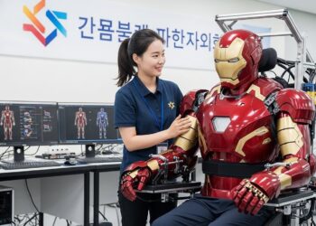 South Korea Unveils ‘Iron Man’-Inspired Robot for Paraplegics
