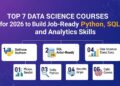 Top 7 Data Science Courses for 2026 to Build Job-Ready Python, SQL, and Analytics Skills
