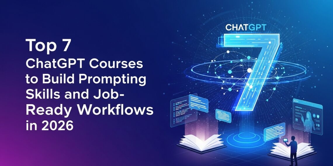 Top 7 ChatGPT Courses to Build Prompting Skills and Job-Ready Workflows in 2026